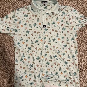 Bad birdie/four peaks brewing company polo